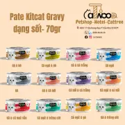 Pate Gravy Kit Cat cho mèo lon 70g