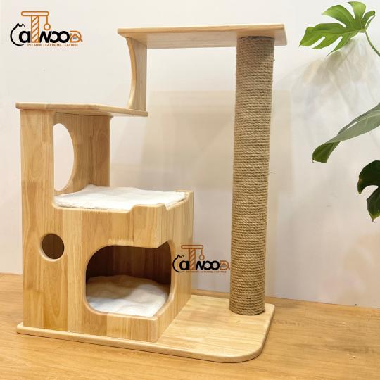 Sleep box gỗ cao su
